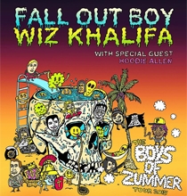 The Boys of Zummer Tour with Fall Out Boy and Wiz Khalifa