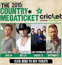 The 2015 Country Mega Ticket